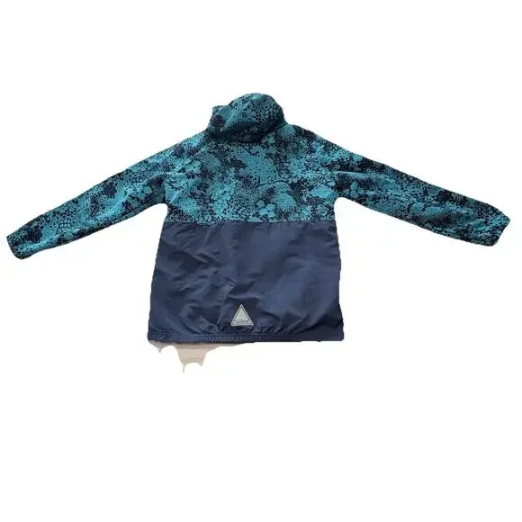 L.L. Bean Mountain Classic Blue 3-in-1 Kid’s Outerwear Lined Fleece Jacket 10/12 - Picture 3 of 16